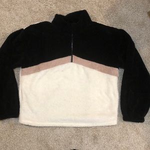 1/4 Zip Sherpa